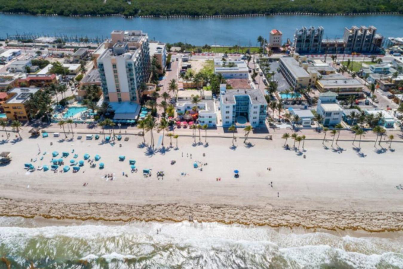 Walkabout 6 Suite On Hollywood Beach With Ocean Views Eksteriør billede